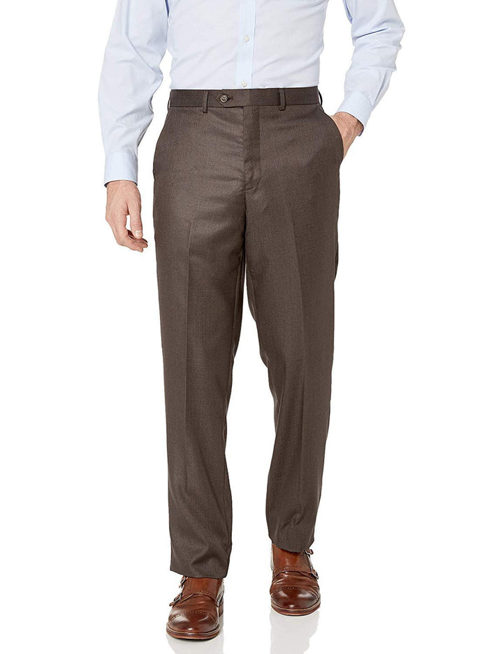 Adam Baker Men's Modern Fit 3-Piece (Jacket, Vets, Trousers) Peak Lapel Linen Feel Suit Set - CLEARANCE - FINAL SALE