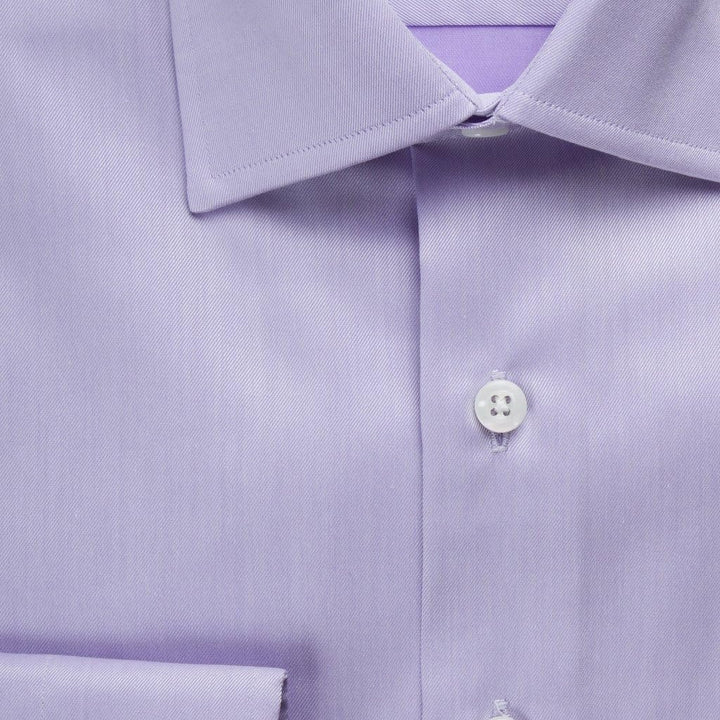 Proper Men's Regular Fit Wrinkle Free Solid Cotton Dress Shirt - Available in Colors