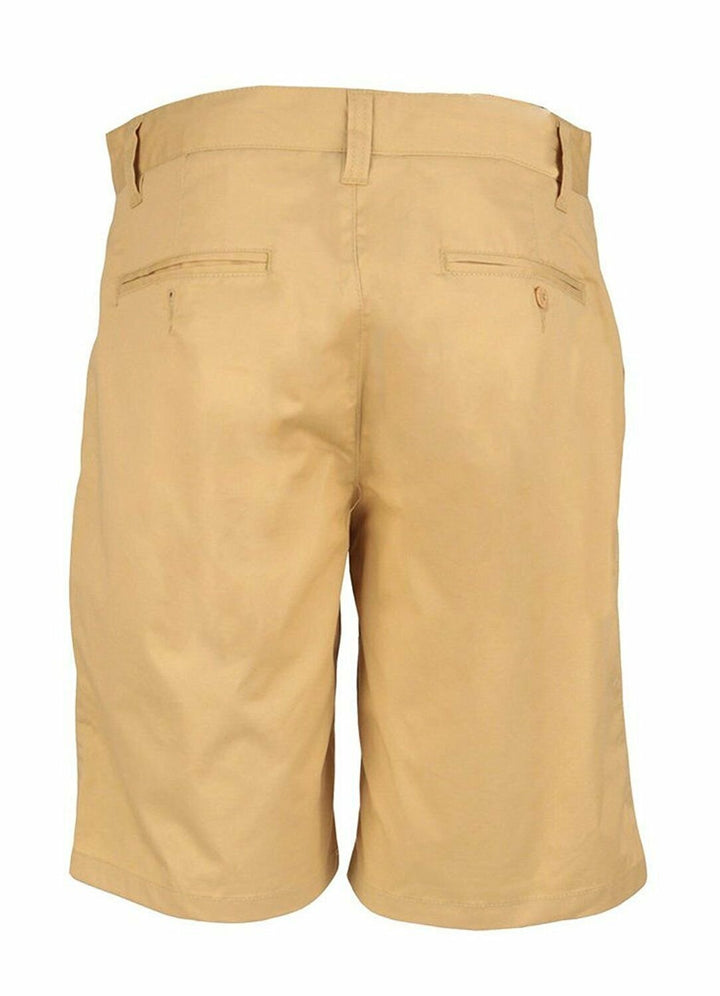 Marquis Men's 100% Cotton Classic-Fit Flat Front Casual Chino Shorts - CLEARANCE - FINAL SALE