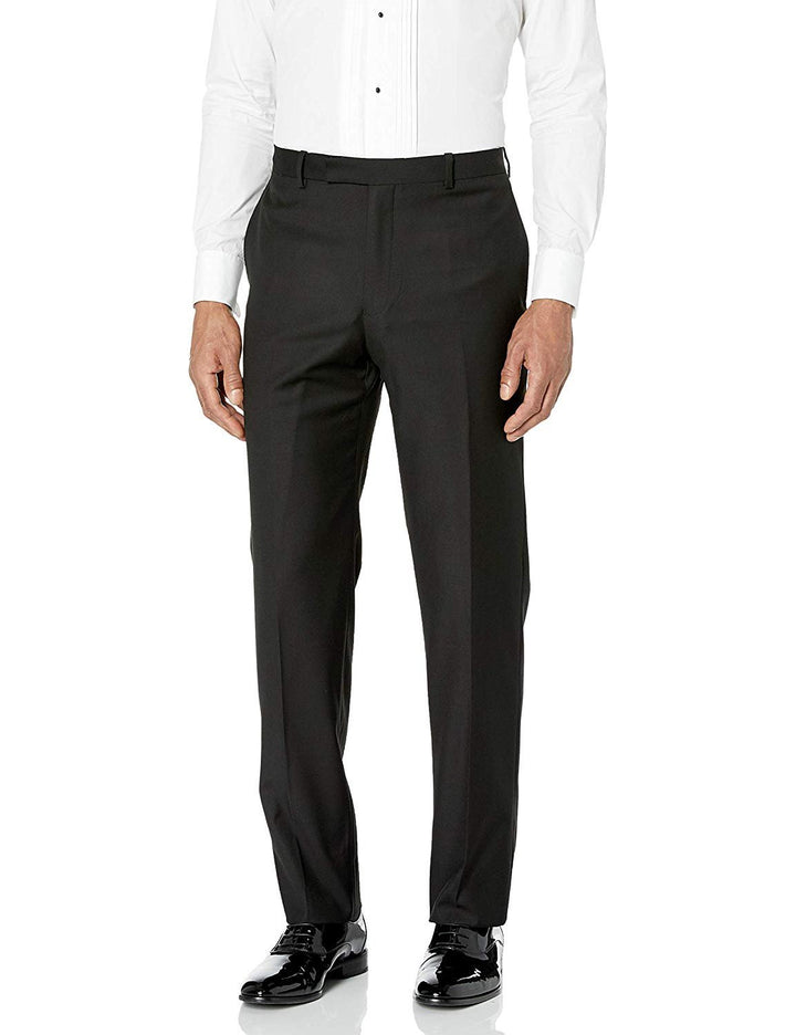 Adam Baker Men's Slim Fit One Button Satin Shawl Collar 2-Piece Tuxedo Suit - Available in Colors